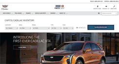 Desktop Screenshot of cap-cadillac.com